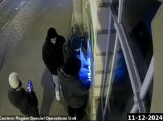 A gangue romena ‘foda-se a polícia’ que roubou £ 750.000 usando dispositivos de alta tecnologia em caixas eletrônicos em todo o Reino Unido foi presa por um total de mais de 25 anos