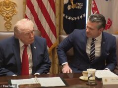 Pete Hegseth publicou acidentalmente rabiscos incomuns em papel sensível iraniano