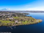 A Ilha dos Milionários já tem problemas com toxicodependentes e vagabundos poucos dias depois da abertura de uma nova ligação de eléctrico para Seattle, assolada pelo crime, que os seus residentes liberais tentaram bloquear.