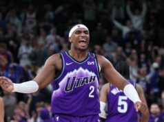 Jogadores bidirecionais do Utah Jazz combinam 38 pontos para ajudar a vencer os Warriors