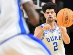 Cayden Boozer revela sua inspiração na NBA durante o torneio da NCAA