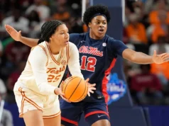 Os 31 pontos de Booker lideram o 6º lugar do Texas, ultrapassando o 24º Ole Miss por 85-68 no jogo pelo título da SEC