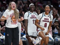 March Madness 2026: NCAA Women’s Tournament Games, os jogadores assistirão no sábado.