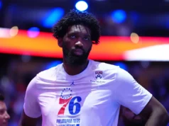 Relatório completo de lesões de Joel Embiid, Sixers vs. Nuggets na estrada