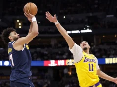 Nota do jogador do Lakers: derrota para o LA Nuggets encerra seqüência consecutiva