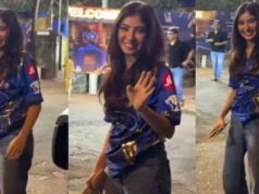 Dhurandhar 2 fama Sara Arjun chama a atenção em Wankhede para MI vs KKR – Assistir