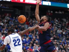 Ejiofor nº 18 St. John’s ultrapassou Seton Hall 72-65 por pelo menos uma parte do título do Big East