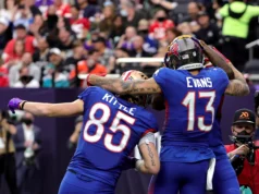 George Kittle sobre a contratação de Mike Evans aos 49 anos: ‘Fui tão honesto quanto sempre sobre o tipo de equipe que temos’