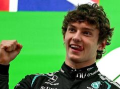 Antonelli venceu na China à frente de Russell e Hamilton