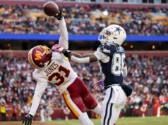 O cornerback do Commander partiu para os Eagles