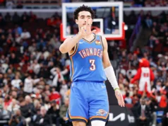 Jared McCain, do Thunder, fala sobre as emoções de ser negociado pelos Sixers