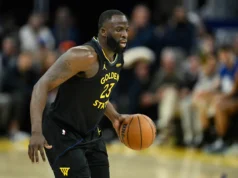 Draymond Green, do Warriors, envia a Gui Santos uma mensagem de duas palavras