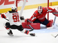 Logan Thompson apoia os Capitals na vitória por 2 a 1 sobre os Devils