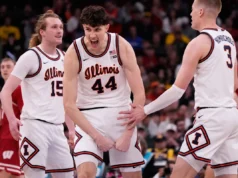 Boyd marcou 38 pontos, o recorde de sua carreira, como o 23º rali de Wisconsin.