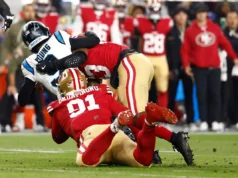 O pass rusher de agente livre permanecerá com os 49ers em um contrato de US$ 2,3 milhões