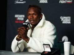 Os fãs estão divididos sobre as chances de Israel Adesanya contra Joe Pfeiffer no UFC Seattle