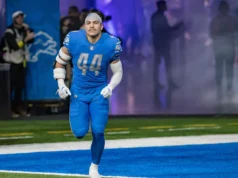 Relatório: Detroit Lions está recontratando LB Malcolm Rodriguez