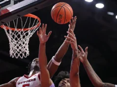 O basquete Rutgers evita queda no segundo tempo e vence a temporada em Maryland