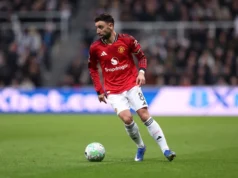 Bruno Fernandes está se aproximando do recorde de assistências do Manchester United