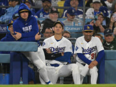 Os Dodgers anunciaram a escalação para o final da série de abertura contra os Diamondbacks