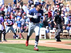 A equipe dos EUA teve um início lento para dominar a exibição final do World Baseball Classic contra as Montanhas Rochosas