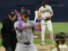 Os Giants transformam os Padres em gigantes