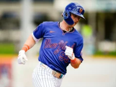 Carson Benz, principal candidato do New York Mets, começará no dia de abertura