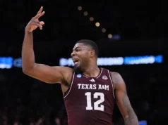 Rashaun Agee marca 22 pontos para liderar o 10º lugar do Texas A&M sobre o 7º lugar do St.