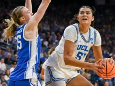 UCLA virou a bola, fez apenas dois trios e ainda conseguiu a vitória