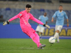 A Lazio respira aliviada quando Edoardo evita uma lesão grave