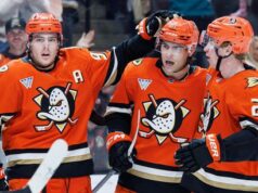 Os Ducks se recuperaram, mantendo seu recorde de pênaltis perfeito com uma vitória sobre Calgary