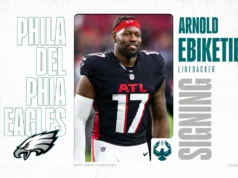 Análise rápida dos Eagles adicionando Arnold Ebket a um contrato de um ano