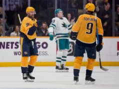 Por que Andrew Brunet disse que os veteranos do Nashville Predators eram ‘teimosos’ na vitória contra os Sharks