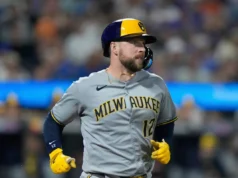 Cleveland Guardians adicionou 1B Rhys Hoskins ao elenco ativo antes da abertura da temporada contra os Mariners