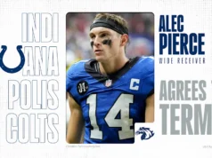 Três conclusões dos Colts são a renovação do agente livre WR Alec Pierce