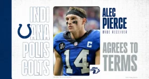 Três conclusões dos Colts são a renovação do agente livre WR Alec Pierce