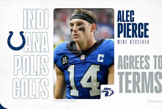Três conclusões dos Colts são a renovação do agente livre WR Alec Pierce
