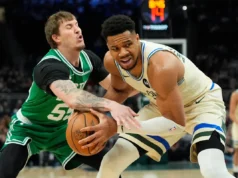 Celtics estraga o retorno de Giannis Antetokounmpo, derrotando Jaylen Brown-less Bucks por 108-81