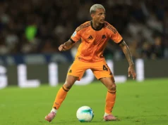 Inter de Milão x Roma – Lateral brasileiro partiu após lesão muscular em serviço internacional