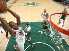 Cavs venceu Bucks por 123 a 116 atrás do duplo-duplo de Evan Mobley