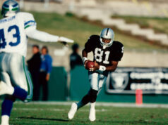 Jogador da NFL com mais temporadas de recepção de 1.000 jardas