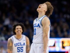 Os Bruins são liderados por Trent Perry do No. 9 Nebraska