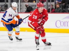A projeção do prospecto dos Red Wings provavelmente foi negociada no prazo de negociação da NHL