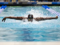 Campeonatos masculinos de natação e mergulho da NCAA: as 100 borboletas de Leando Caleb Dressel quebram o recorde da NCAA