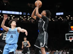 Sharp e Agbaji levam o Nets à segunda vitória consecutiva sobre o Grizzlies, atormentado por lesões, por 126-115