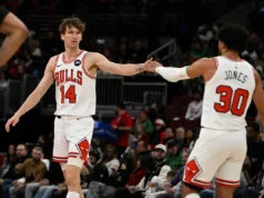 Os Bulls venceram os Grizzlies por 132-107 e Josh Giddey conseguiu seu quarto triplo-duplo nos últimos 5 jogos