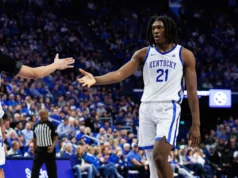 Mark Pope não espera que Jayden Quantance compareça ao fim de semana de abertura do torneio da NCAA