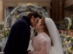 Bridgerton e ricos fãs americanos de The Crown vão a Cotswolds para um grande casamento britânico