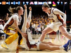 O vencedor da batalha por Minnesota dá às mulheres do March Madness um momento brilhante no jogo mais disputado
