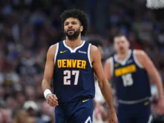 Murray fez 53 pontos e Jokic fez um grande triplo-duplo para vencer o Nuggets sobre o Mavs por 142-135.